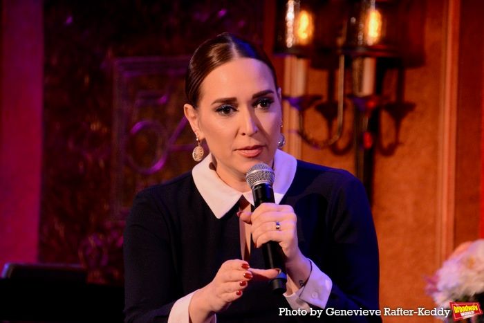 Photos: Jessica Vosk Joins The New York Pops For Cabaret At 54 Below  Image