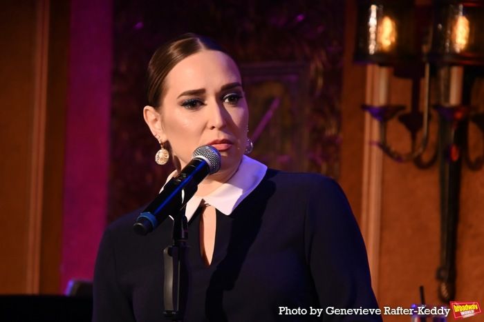 Photos: Jessica Vosk Joins The New York Pops For Cabaret At 54 Below  Image