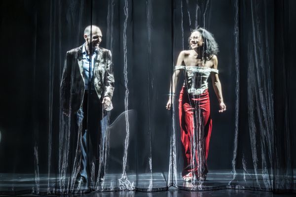 Ralph Fiennes, Rosaland Eleazar Photo