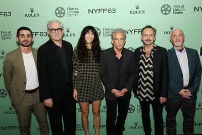 (L-R) Matthew Cherchio (Producer), John Lesher (Producer), Lizz Morhaim (Producer), B Photo