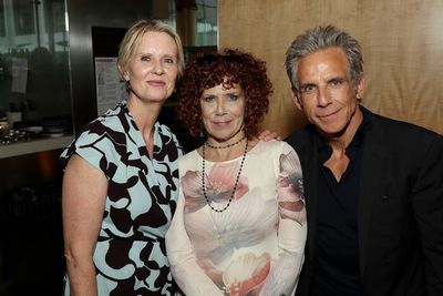 Cynthia Nixon, Amy Stiller and  Ben Stiller Photo