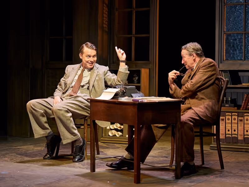 Review: BREAKING THE CODE, Oxford Playhouse Image