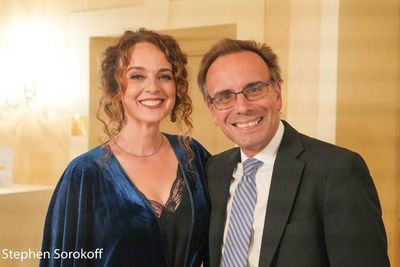 Melissa Errico & Tedd Firth, music director Photo