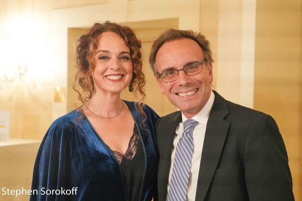 Melissa Errico & Tedd Firth, music director Photo