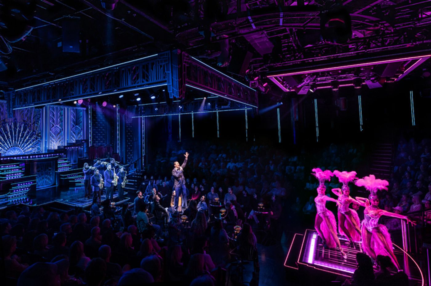 Photos: Jonathan Groff, Sarah Hyland and More in New JUST IN TIME on Broadway  Image