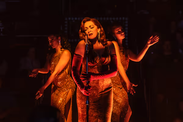 Valeria Yamin, Michele Pawk and Julia Grondin Photo