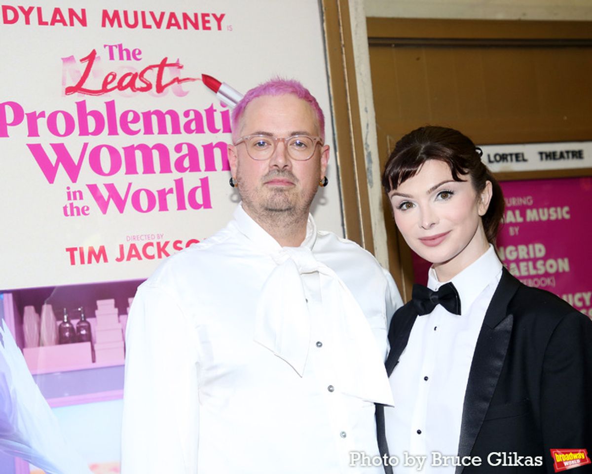 Director Tim Jackson and Dylan Mulvaney at 