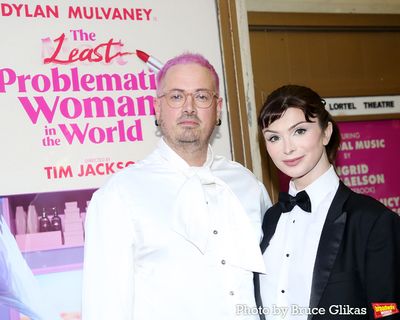 Director Tim Jackson and Dylan Mulvaney Photo