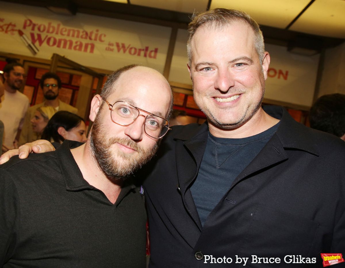 Producers Greg Nobile and John Johnson at 