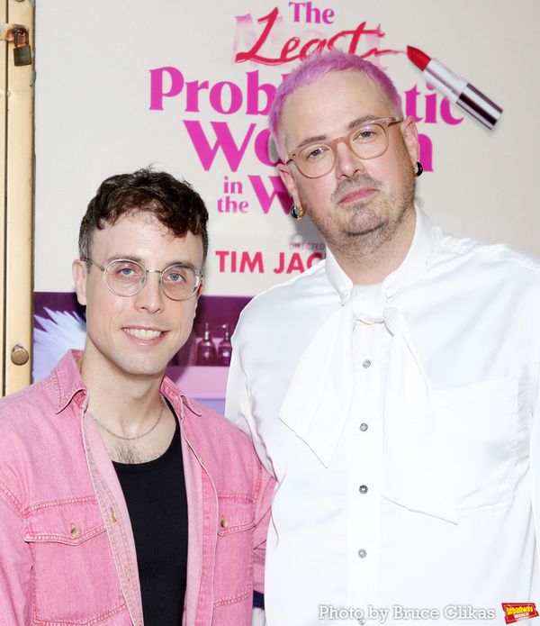 Mark Sonnenblick and Director Tim Jackson  Photo