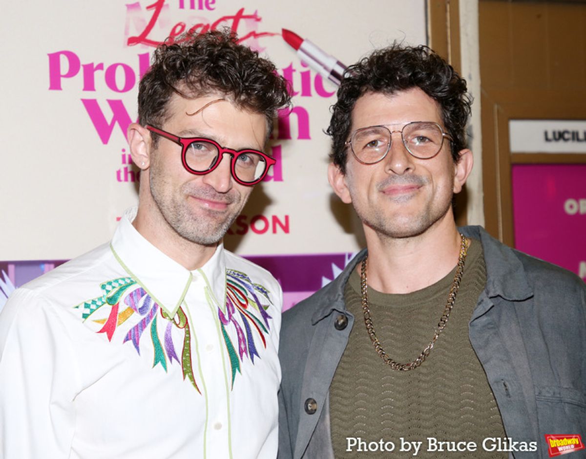 Sam Pinkleton and Andrew Russell  at 