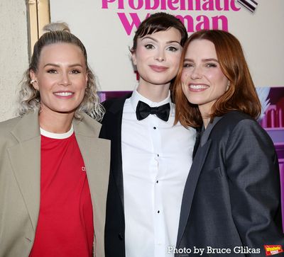 Ashlyn Harris, Dylan Mulvaney, and Sophia Bush Photo
