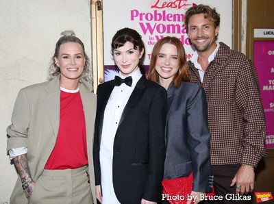 Ashlyn Harris, Dylan Mulvaney, Sophia Bush and Tyler Lain Photo