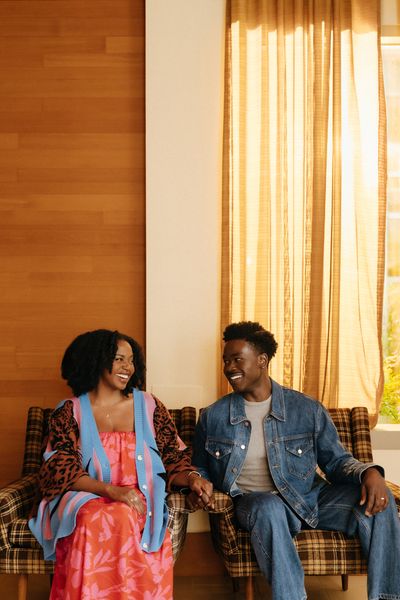Jerrika Hinton and Bradley Gibson  Photo