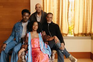 Bradley Gibson, Jerrika Hinton, Doug Brown, and Kevin @ BroadwayWorld Bradley Gibson, Jerrika Hinton, Doug Brown, and Kevin Photo