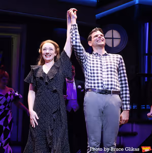 Megan McGinnis and Will Burton @ BroadwayWorld Megan McGinnis and Will Burton Photo