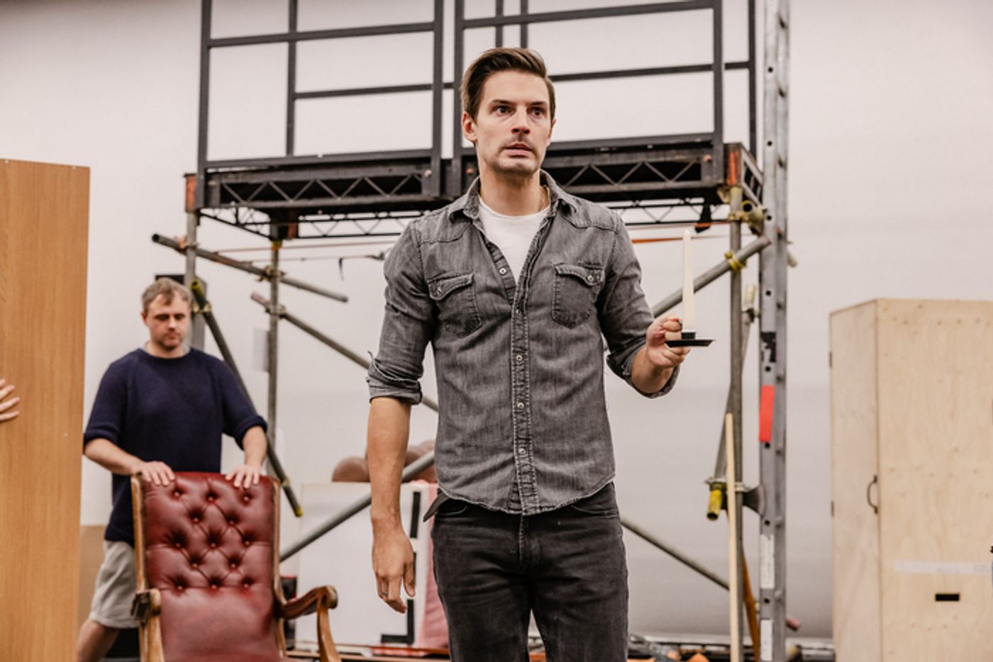 Photos: A CHRISTMAS CAROL GOES WRONG Cast in Rehearsals  Image
