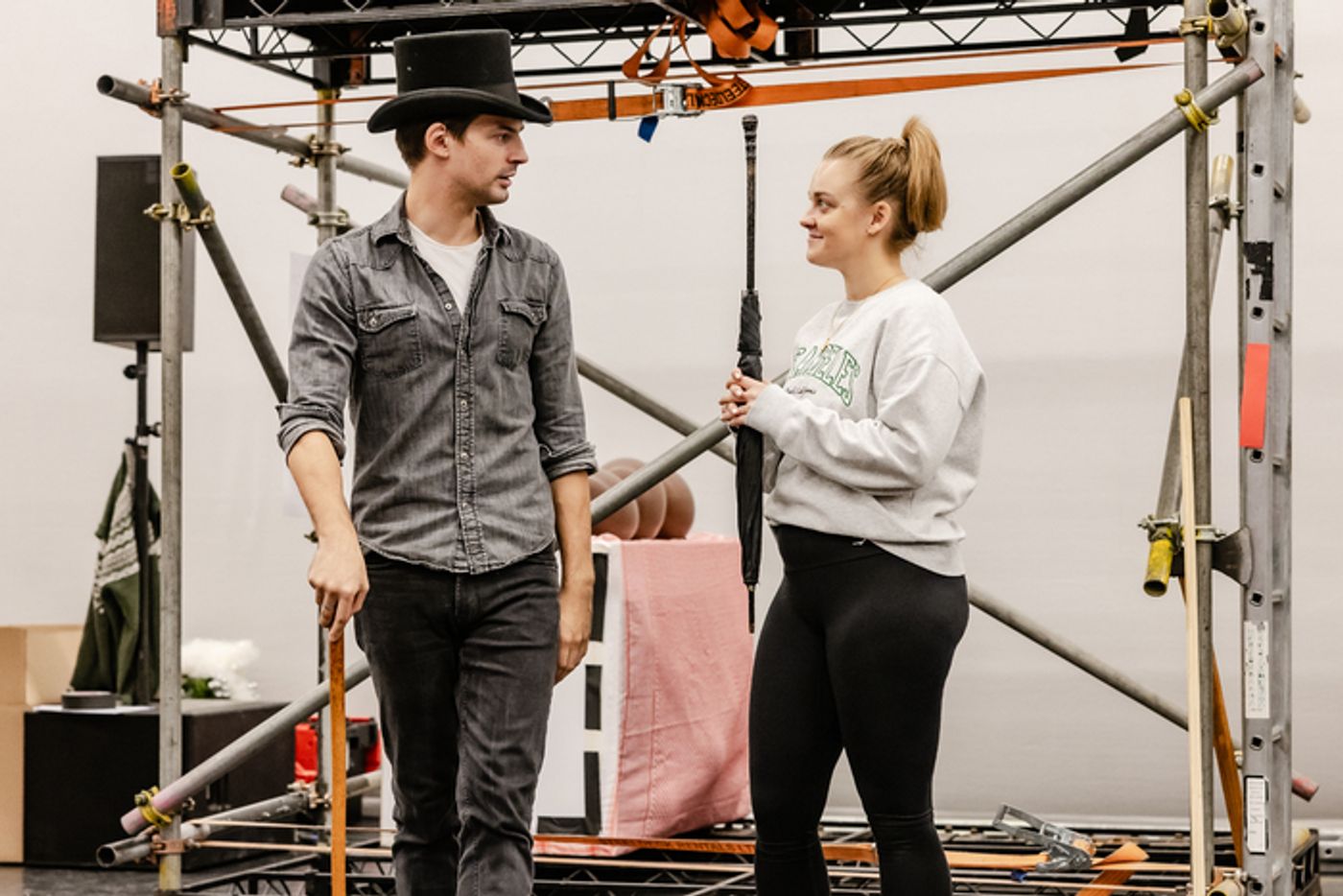 Photos: A CHRISTMAS CAROL GOES WRONG Cast in Rehearsals  Image