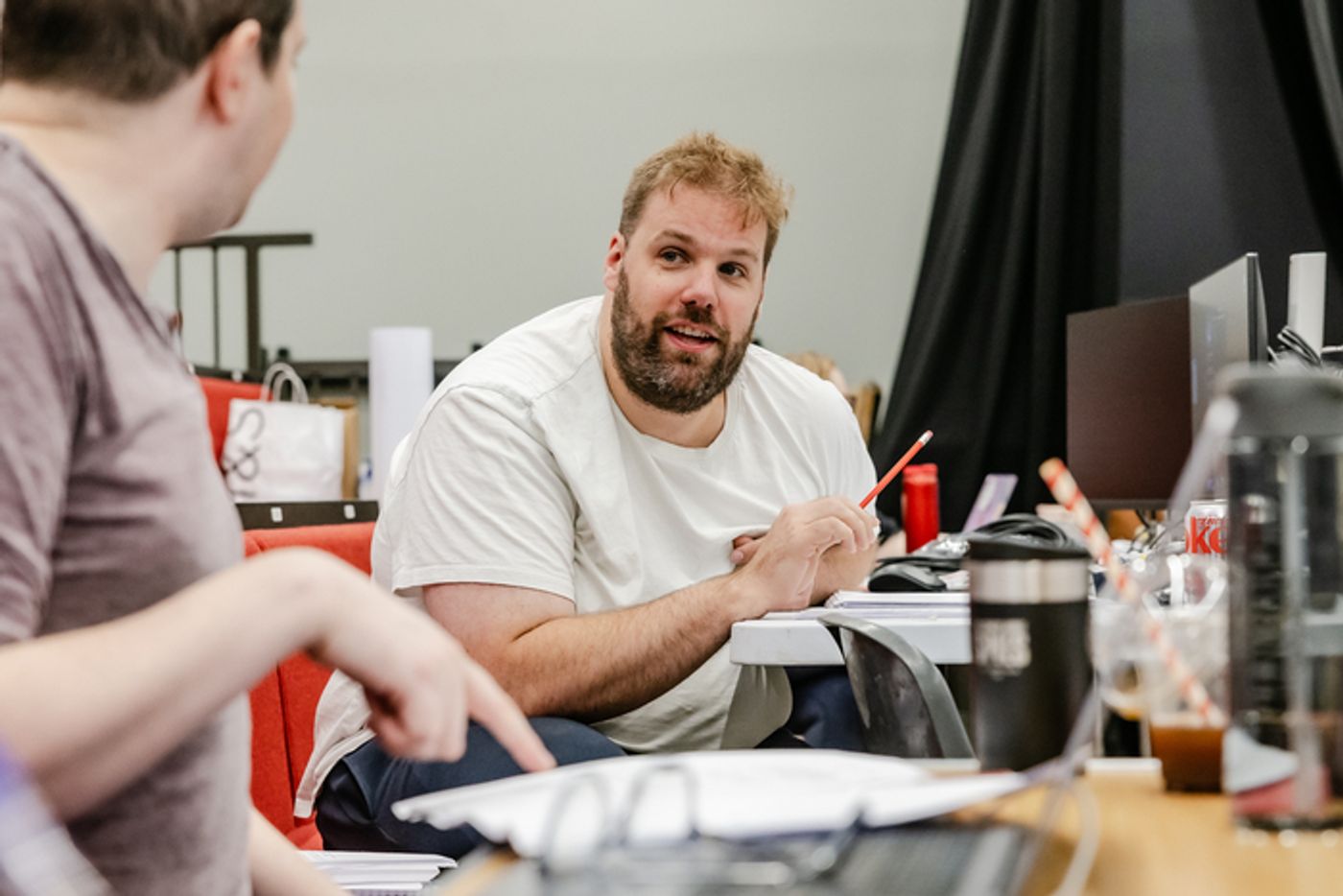Photos: A CHRISTMAS CAROL GOES WRONG Cast in Rehearsals  Image