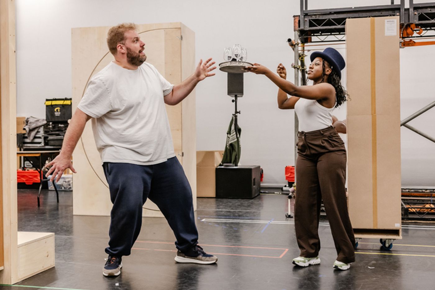 Photos: A CHRISTMAS CAROL GOES WRONG Cast in Rehearsals  Image
