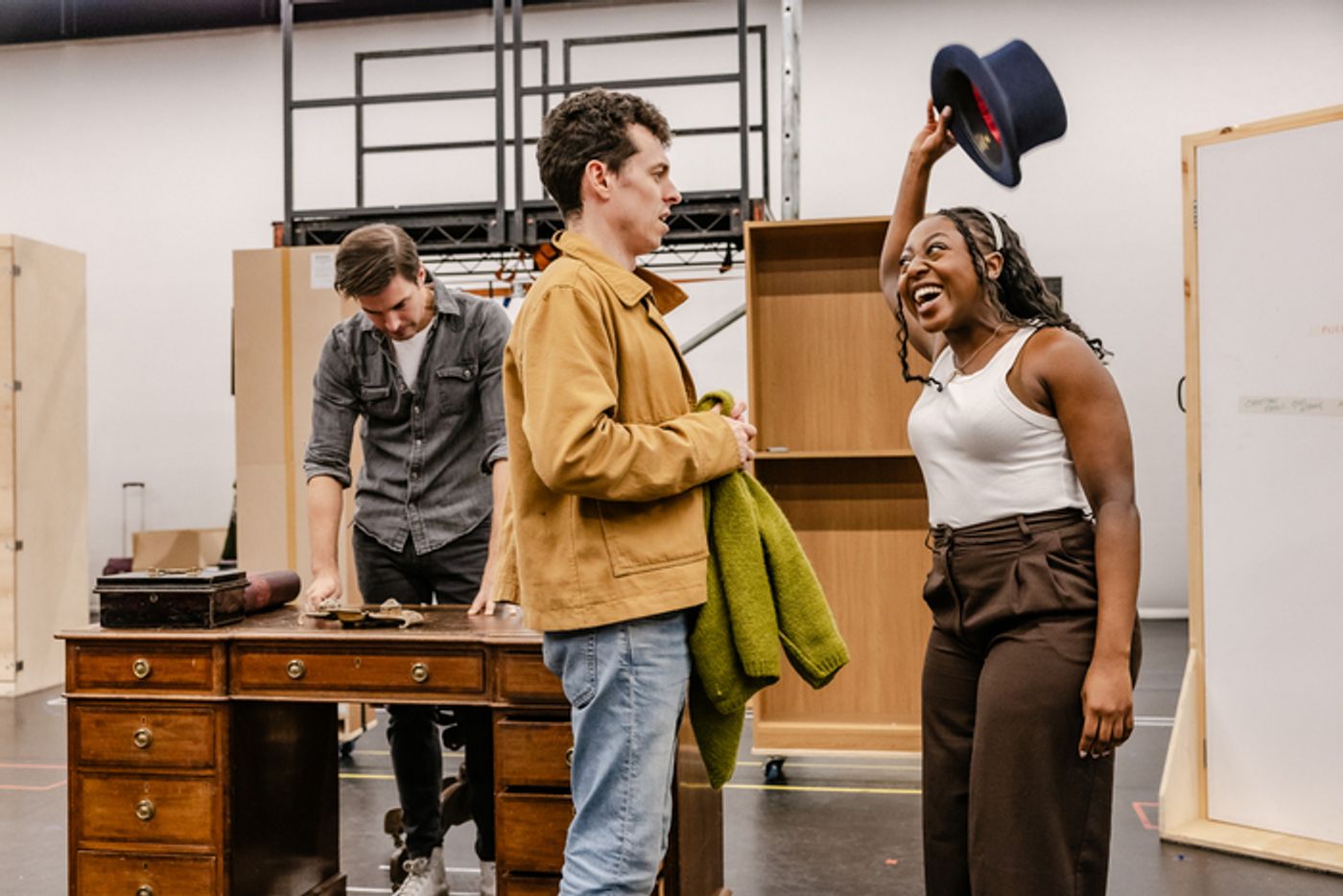 Photos: A CHRISTMAS CAROL GOES WRONG Cast in Rehearsals  Image