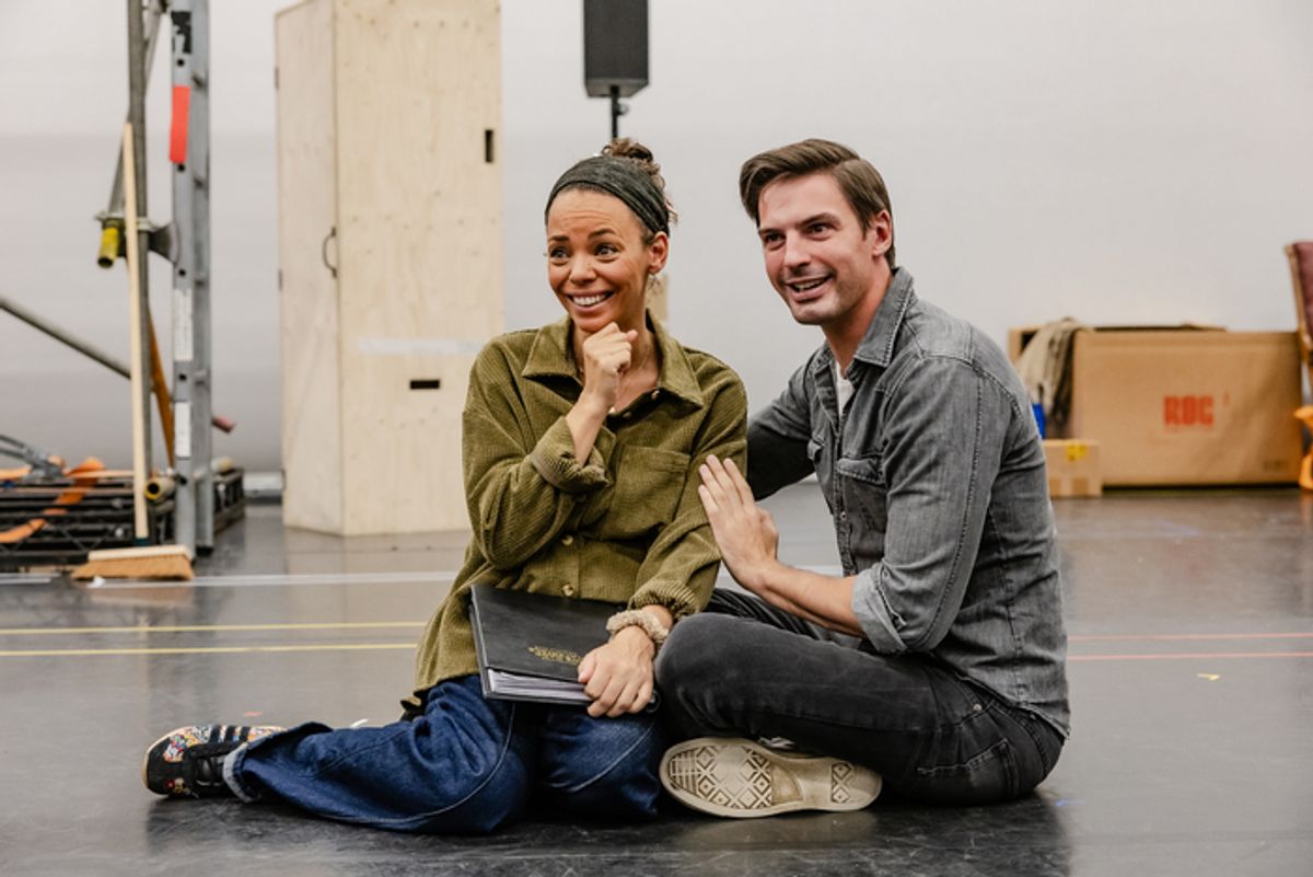 Sasha Frost, Daniel Fraser at 