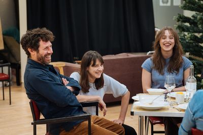 Daniel Abelson, Blanche McIntyre and Julia Kass Photo
