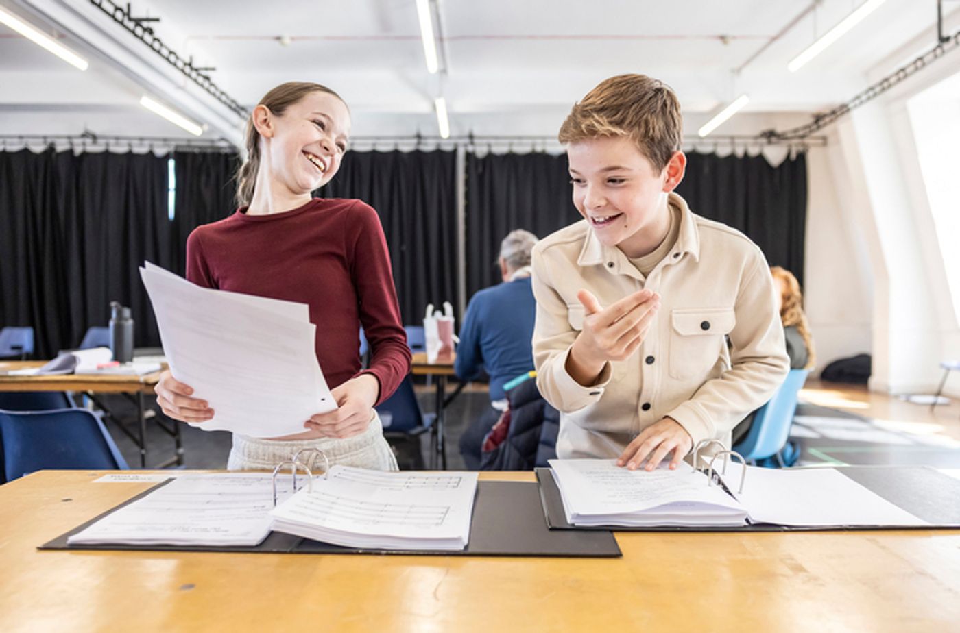 Photos: Melanie La Barrie, Isaac Gryn and More in Rehearsals for THE BOOK THIEF in Concert  Image
