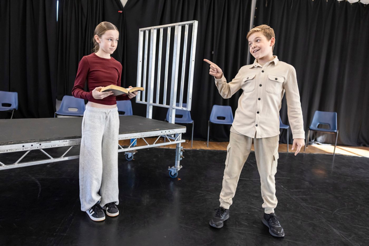 Photos: Melanie La Barrie, Isaac Gryn and More in Rehearsals for THE BOOK THIEF in Concert  Image