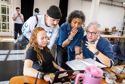 Jodi Picoult, Tom Jackson Greaves, Melanie La Barrie & Timothy Allen McDonald Photo