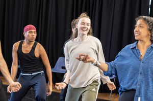 Leo Abad, Nell Martin, Melanie La Barrie @ BroadwayWorld Leo Abad, Nell Martin, Melanie La Barrie Photo