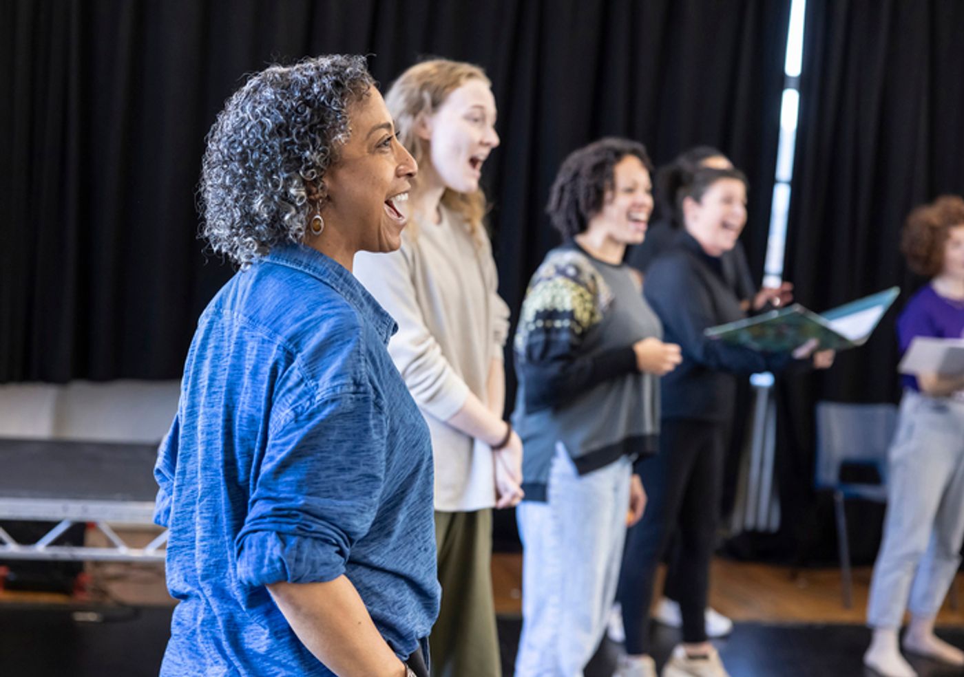 Photos: Melanie La Barrie, Isaac Gryn and More in Rehearsals for THE BOOK THIEF in Concert  Image