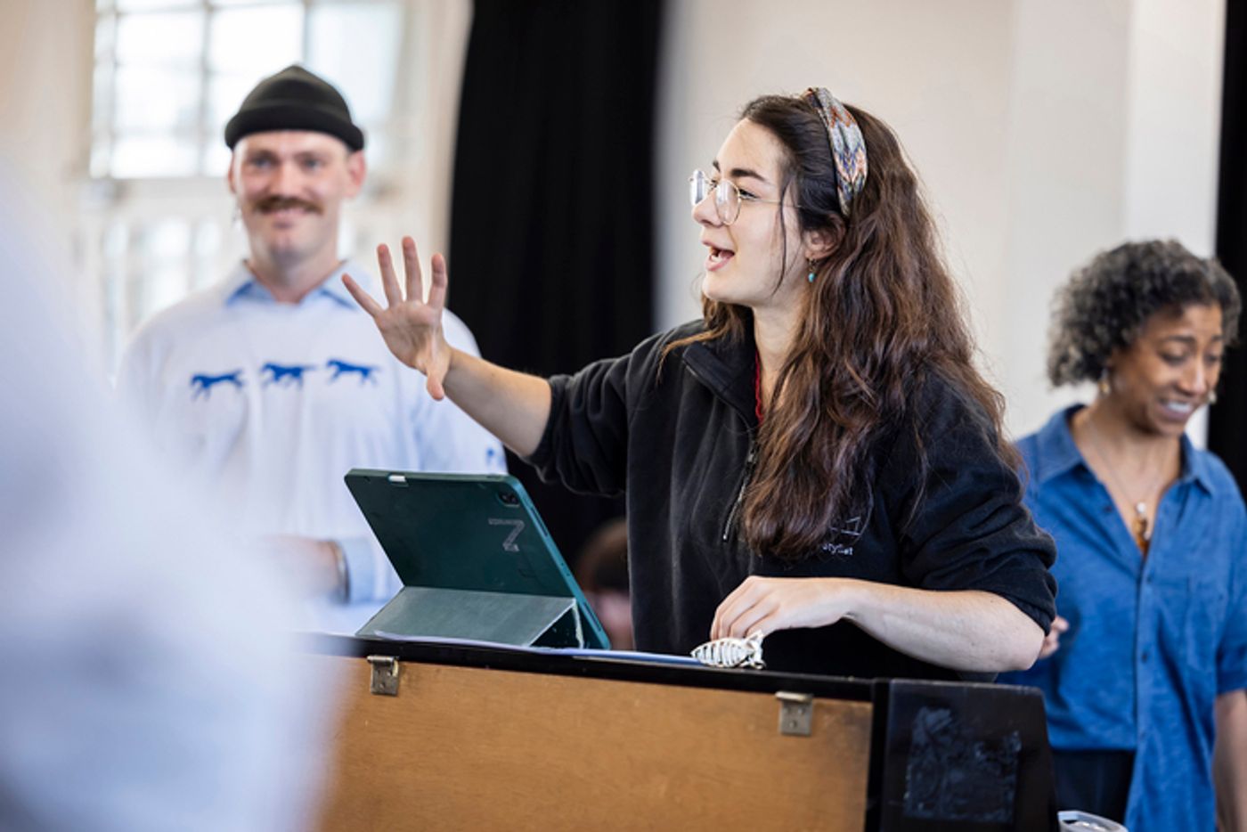 Photos: Melanie La Barrie, Isaac Gryn and More in Rehearsals for THE BOOK THIEF in Concert  Image