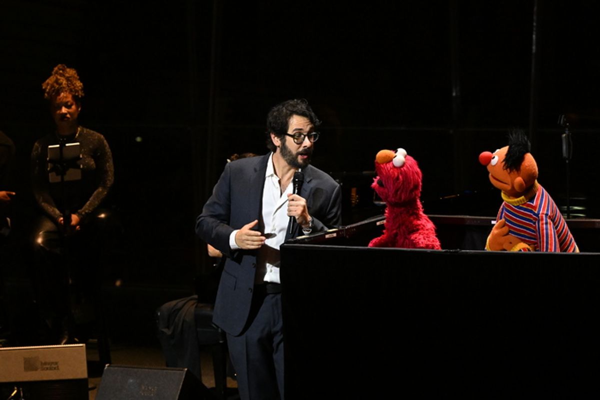 Josh Groban, Elmo and Ernie  at 