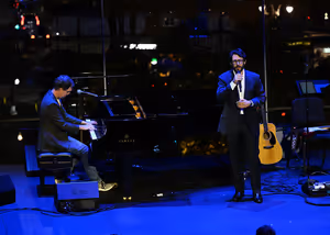 Ben Folds and Josh Groban @ BroadwayWorld Ben Folds and Josh Groban Photo
