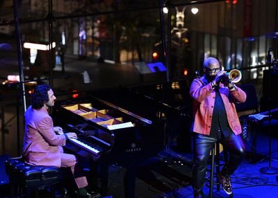 Emmet Cohen and Terence Blanchard  Photo
