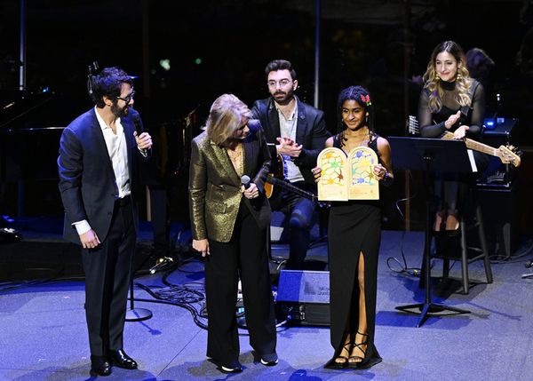 Josh Groban and Renée Fleming  Photo