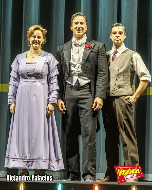 Julia Moller, Pablo Puyol y Christian Escuredo Photo