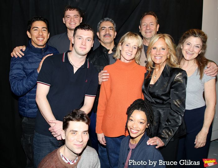 Photos: Timothée Chalamet and Dr. Jill Biden Visit PUNCH Cast Backstage — photo 4 of 4