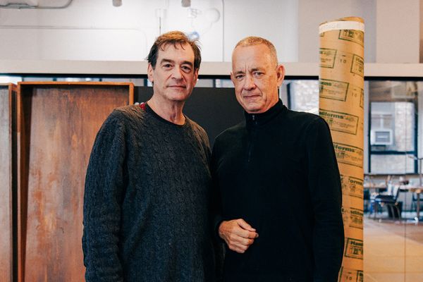 James Glossman and Tom Hanks Photo
