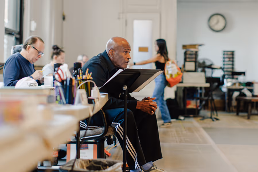 Photos: Tom Hanks, Kelli O'Hara and More in Rehearsal For THIS WORLD OF TOMORROW  Image