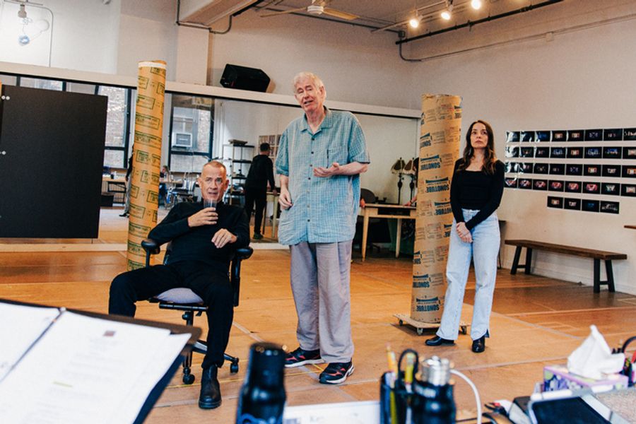 Photos: Tom Hanks, Kelli O'Hara and More in Rehearsal For THIS WORLD OF TOMORROW  Image