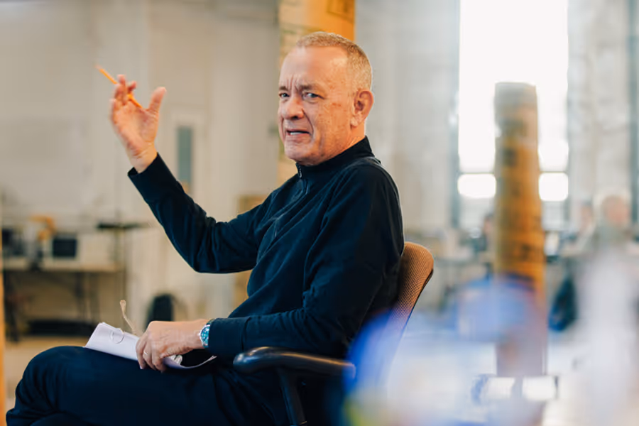 Photos: Tom Hanks, Kelli O'Hara and More in Rehearsal For THIS WORLD OF TOMORROW  Image