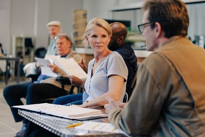 Kelli O’Hara with Paul Murphy, Jay O. Sanders, Donald Webber Jr., and Lee Aaron Ros Photo
