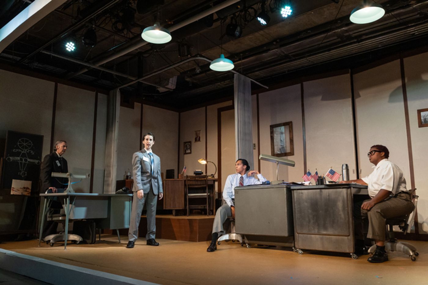 Photos: THE ROCKET MEN at Synchronicity Theatre  Image