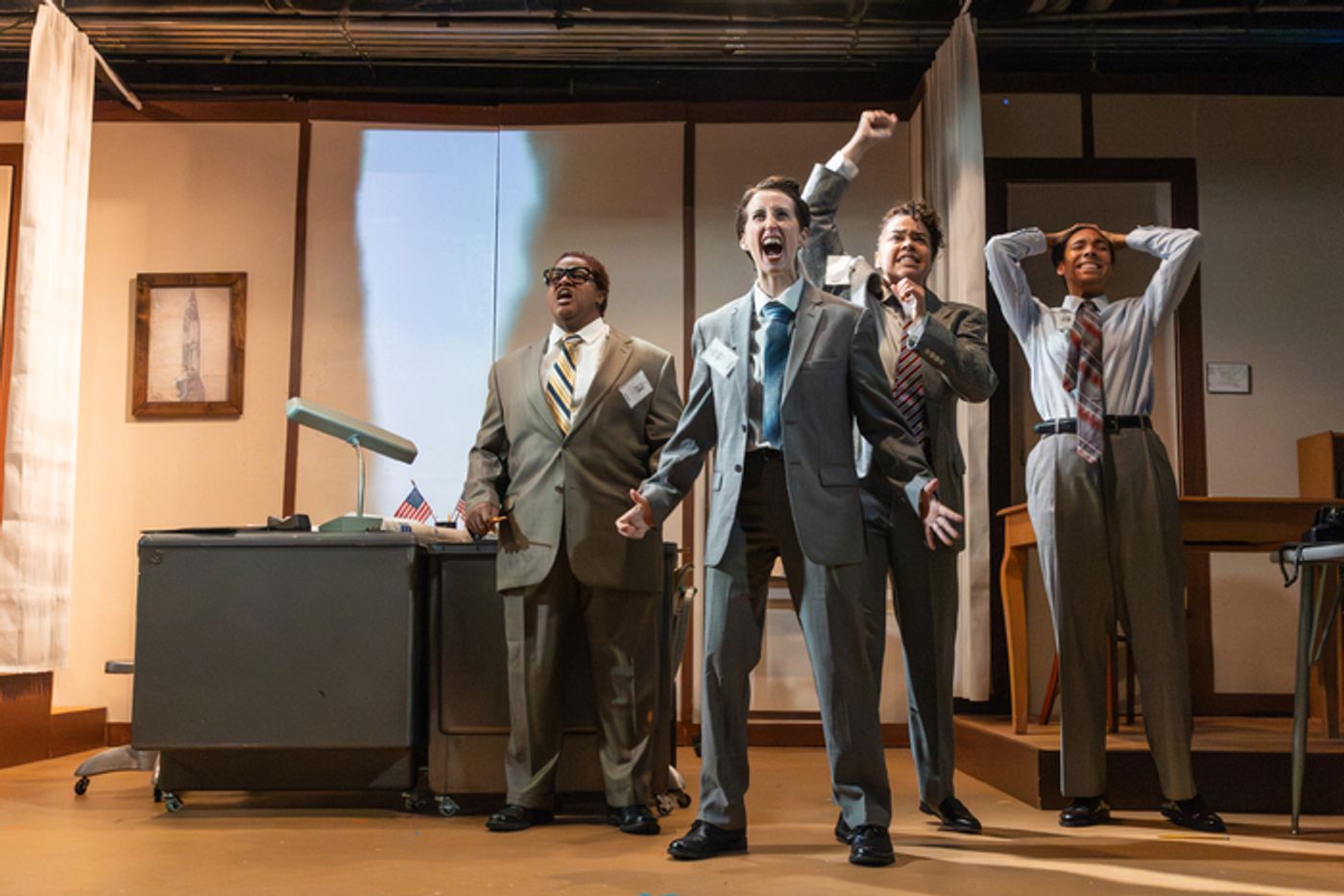 Photos: THE ROCKET MEN at Synchronicity Theatre  Image