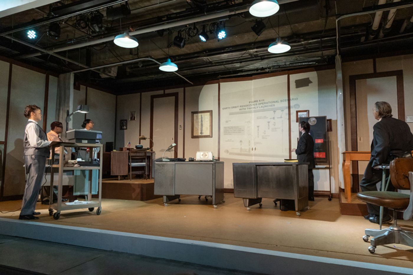 Photos: THE ROCKET MEN at Synchronicity Theatre  Image