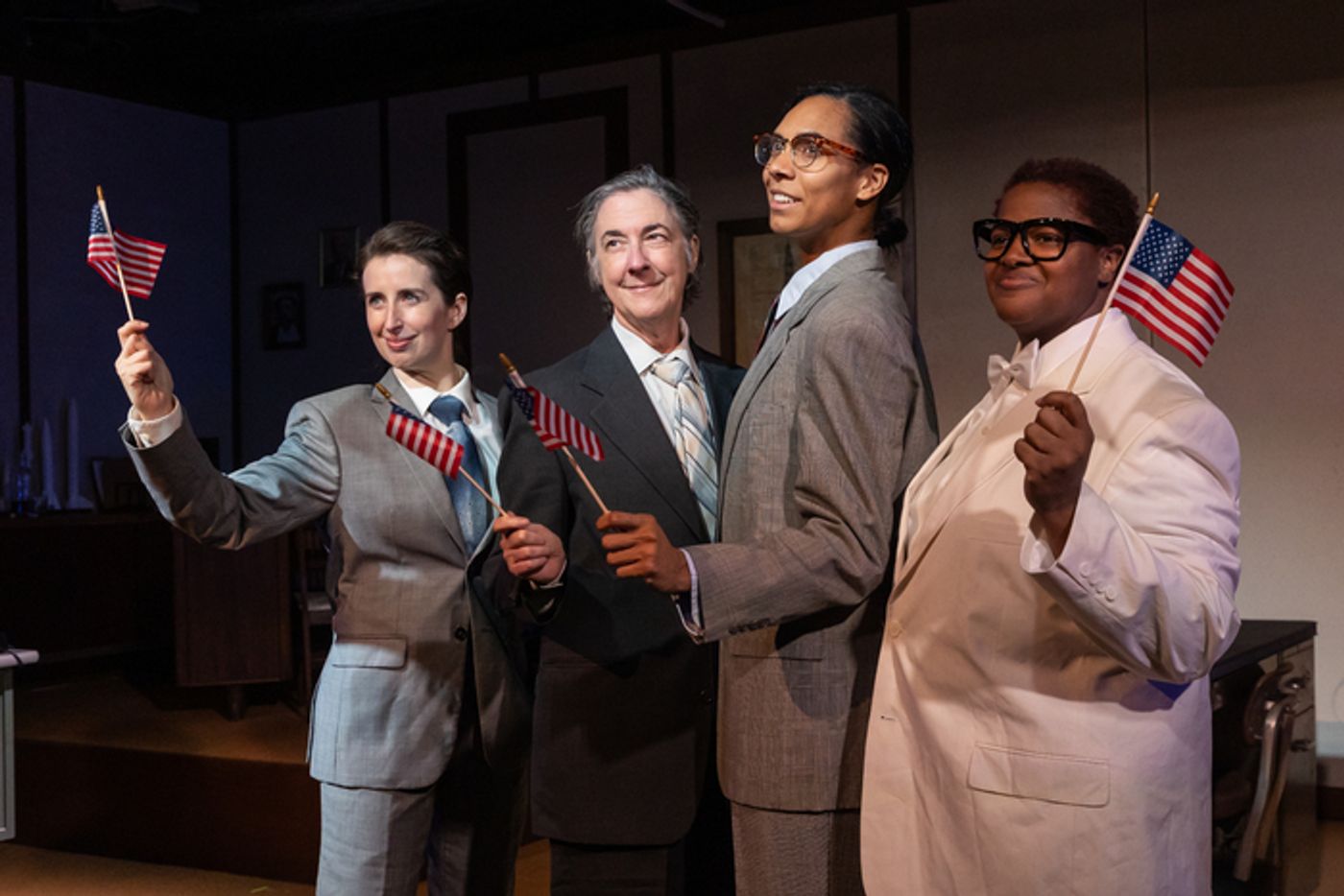 Photos: THE ROCKET MEN at Synchronicity Theatre  Image