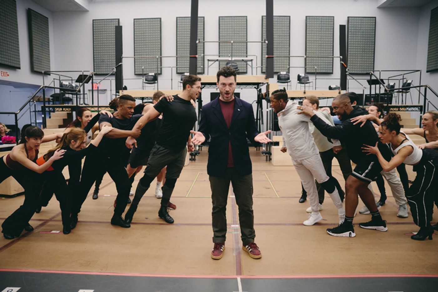 Photos: CHESS Cast in Rehearsal Ahead of Broadway Run  Image