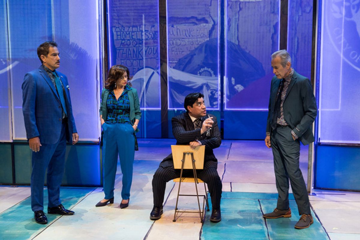 Randy Vasquez, Ruth Livier, Richard Azurdia and J. Ed Araiza at 